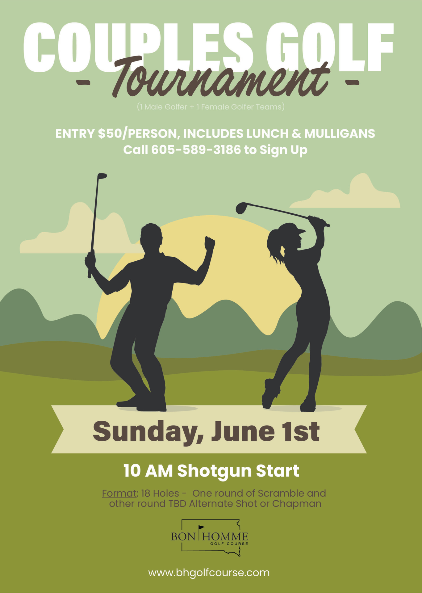 Bon Homme Couples Golf Tourney